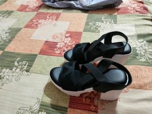 Black Platform Sandals