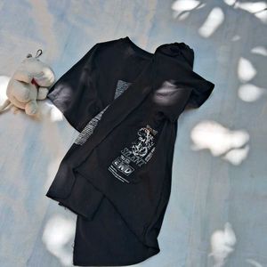 Y2k Fitted Printerest Top
