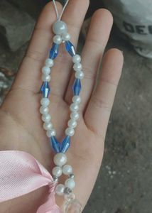 Handmade Phone Charm With Ribbon 🎀