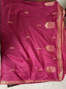 Vacating !Pretty Pink Silk Saree