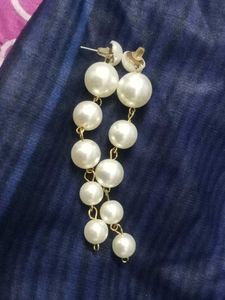 Elegant Pearl Drop Earrings