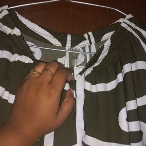 Abstract Print Tunic Co Ord Set