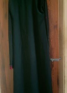 Plain Button Abaya/Burkha