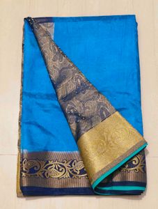 Elegant Blue Saree