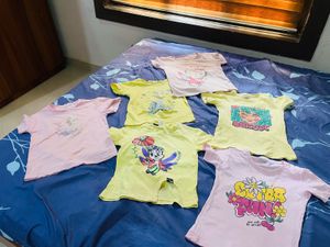 Bundle of Kids Graphic Tees - Size 4-6 Years Old