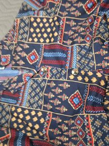 Crop  Cord Set With Pant
