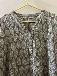Stylish Patterned Tunic Top