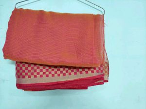 Elegant Red Saree