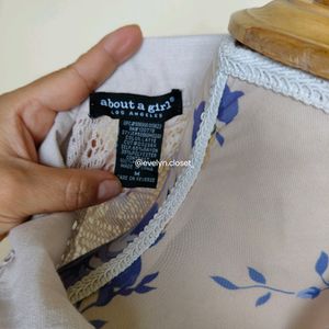 About a Girl Lace Shirt