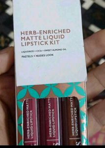 Just Herbs Liquid Lipstick Trio