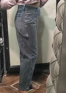 Light Grey Straight Jeans