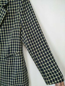 Checked Vintage Blazer