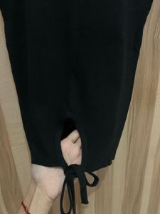 Sleeveless Black Top