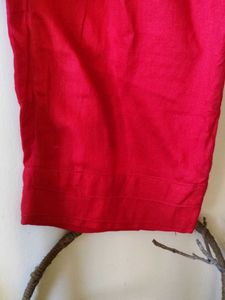 Pakistani Kurta Pant Set With Patchwork