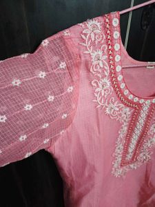Beautiful Pink Kurta Set