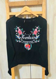 Floral Embroidered Pullovet size-46