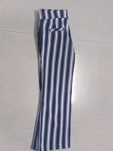 Navy Blue And White Pants