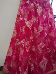 Pink Floral Ethnic Skirt🌸