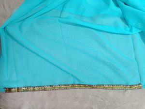 Pretty Embroided Unstiched Saree