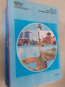 Sociology Books Set MSo first year Ignou