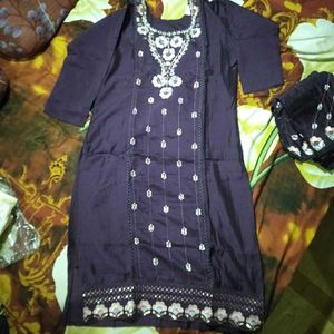New Heavy Work Kurta Set