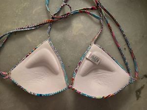 Patterned Bikini Top