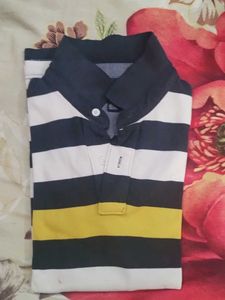 Striped Polo T-Shirt
