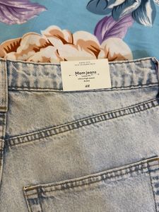 H&amp;M Distressed Mom Jeans