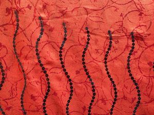 Elegant Sequinned Saree
