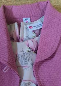 Floral Dress with Summer Cardigan