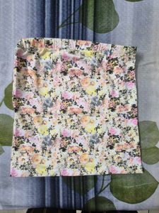 Floral Mini Skirt