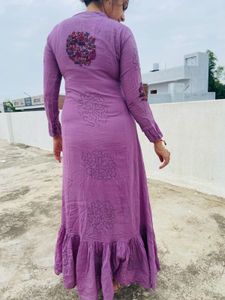 Perple Double Layer Dress
