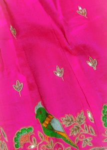 Sale..Beautiful Hand-work Raw Silk skirt ✨👌
