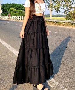 Black Maxi Skirt