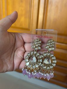 Big Stone Earrings