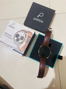 pebble Royale Legend 1.43AMOLED Display Smartwatch