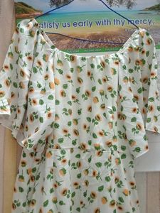Floral Print Mini Dress