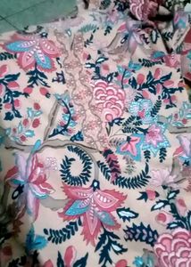 Peach Formal  Kurta Set