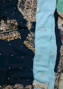 Elegant Embroidered Ethnic Dress