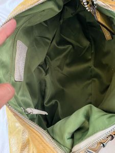 Authentic coach Signature Stitch Leather Bag