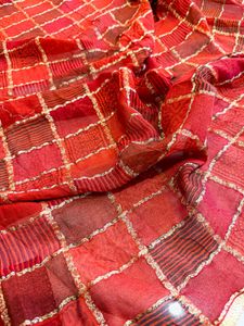 Gharchola Khaddi Georgette Pure Silk Saree