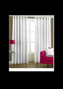 Set Of White Curtains