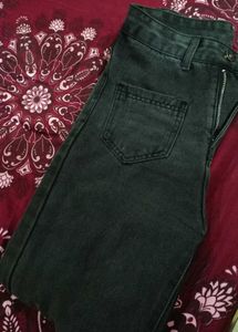 Pocket Wide Jeans XS size From Urbanic At 599/-.