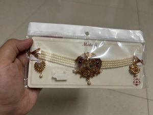 🆕 Pearl Choker Jewellery Set