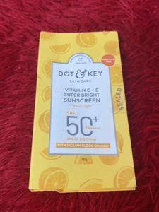 Vitamin C Super Bright Sunscreen SPF 50