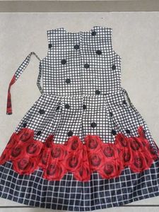 Cute Girls Rose Dress