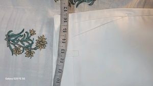 White Straight Leg Pants