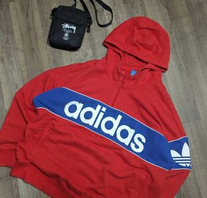 Adidas Red Hoodie