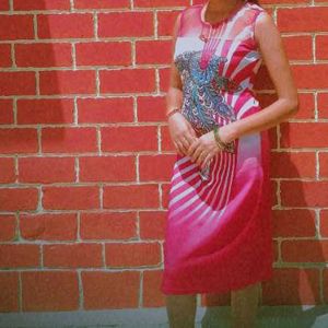 Stylish Printed Dress