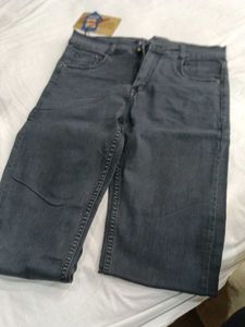 Gray Denim Jeans